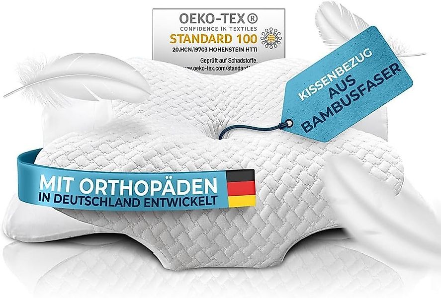 Glückstoff Kissenbezug für Orthopädisches Kissen [mit günstig online kaufen