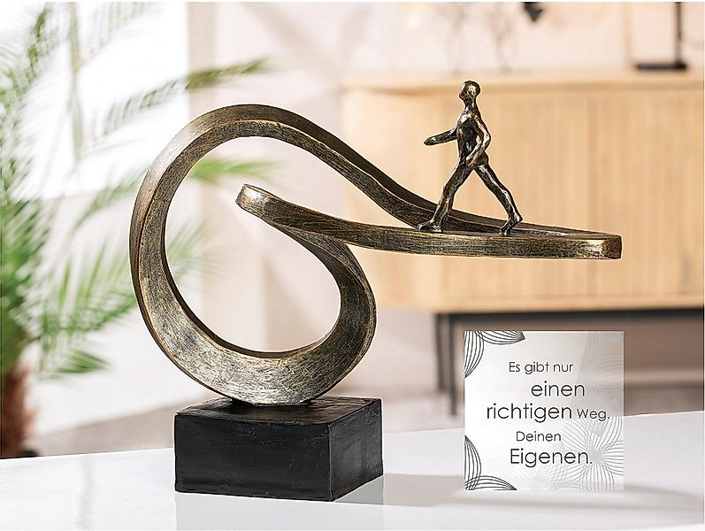 Casablanca by Gilde Dekofigur Skulptur "Path" (1 St) günstig online kaufen
