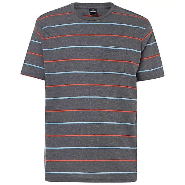Oakley Apparel All Stripes Kurzärmeliges T-shirt M New Athletic Grey günstig online kaufen