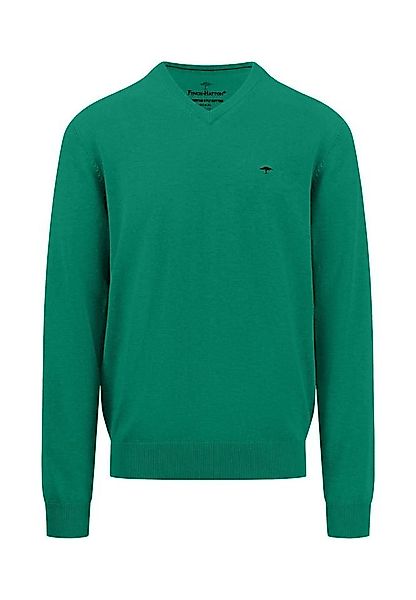 FYNCH-HATTON Strickpullover - Legerer Strickpullover mit V-Ausschnitt, günstig online kaufen