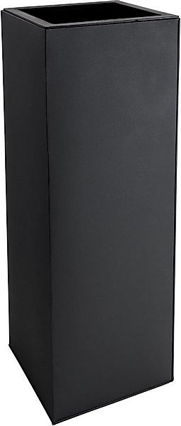 VIVANNO Pflanzkübel Zink BLOCK Säule - Anthrazit Matt (1 St), 40x40x100 cm günstig online kaufen