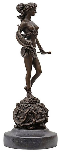 Aubaho Dekoobjekt Bronzeskulptur Amazone im Antik-Stil Bronze Figur 24cm günstig online kaufen