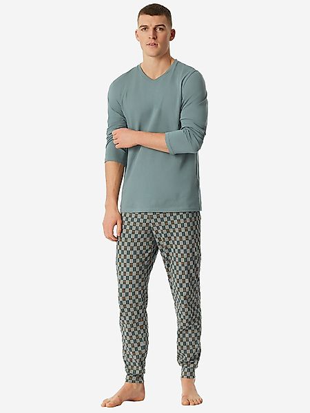 Schiesser Pyjama Casual Essentials (2 tlg) günstig online kaufen