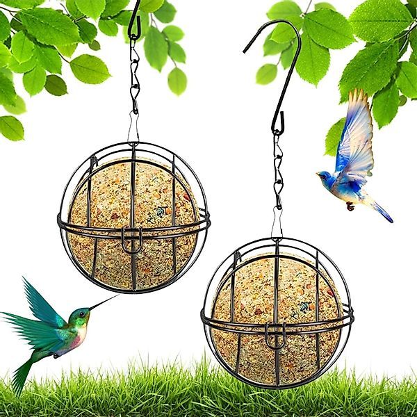 LuxusKollektion Vogelhaus 2er Set Metall Meisenknödelhalter günstig online kaufen