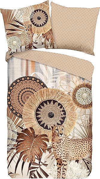 hip Wendebettwäsche »Raeni«, Mako-Satin, 135x200, Reißverschluss, Wendeopti günstig online kaufen
