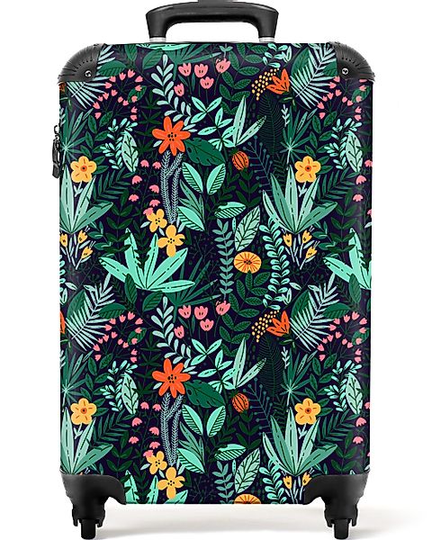 NoBoringSuitcases.com© Hartschalen-Trolley Pflanzen - Blumen - günstig online kaufen