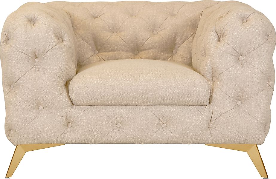 Home affaire Chesterfield-Sessel »Glynis Sessel« aufwändige Knopfheftung, m günstig online kaufen