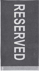 Seahorse Strandtuch Reserved, Frotteevelours (1-St), 100x180, günstig online kaufen