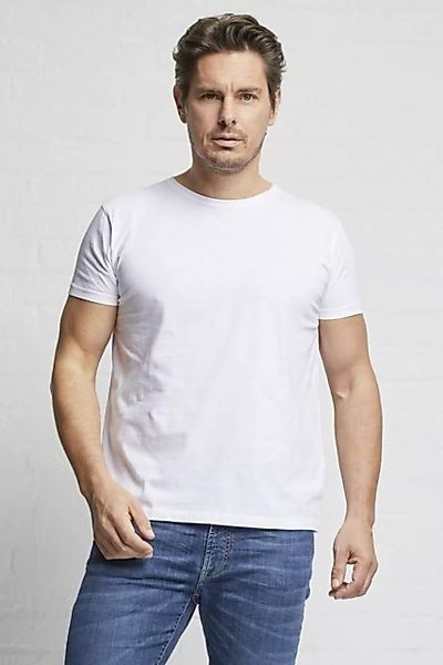 Herren T-shirt Aus Biobaumwolle "Core Tee Mal Tinto" Mit Badge günstig online kaufen