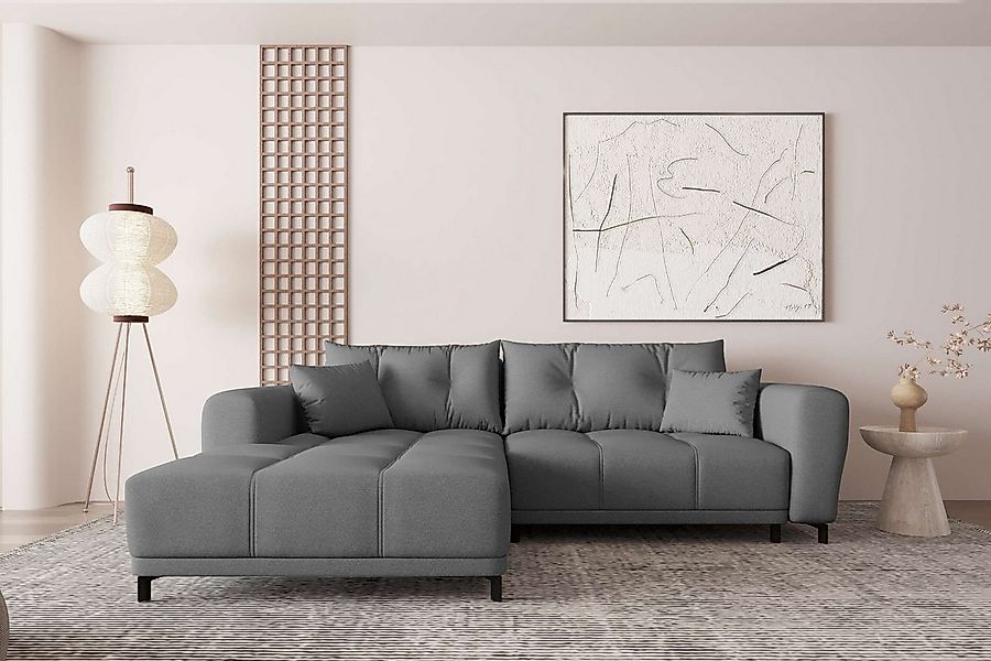 99rooms Ecksofa Massimo, Sofa L-Form, Eckcouch, mit oder ohne Schlaffunktio günstig online kaufen