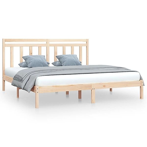 vidaXL Massivholzbett 200x200 cm1084126 günstig online kaufen
