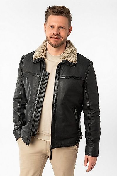 Mauritius Lederjacke MMAlasko mit Umlegekragen günstig online kaufen