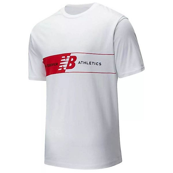 New Balance Athletics Keyline Kurzarm T-shirt XL White günstig online kaufen