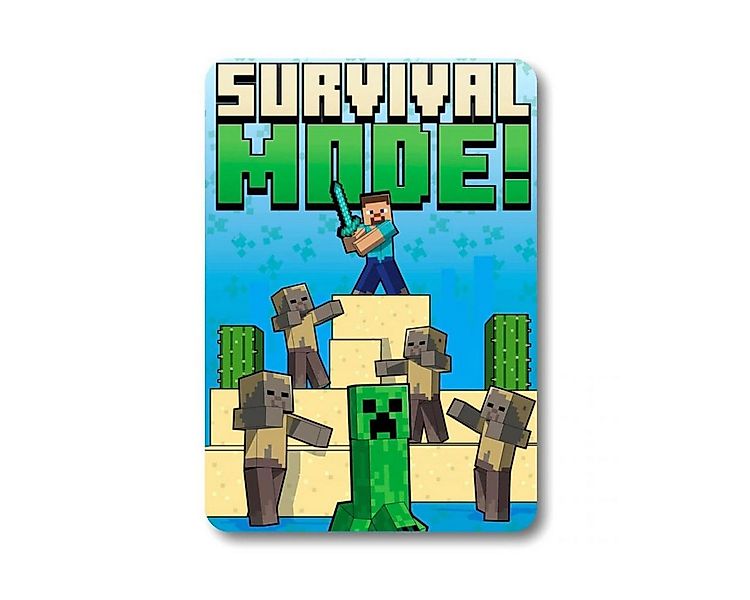 Wohndecke Minecraft Kuscheldecke Weiche Fleecedecke 140x100cm, Minecraft, G günstig online kaufen