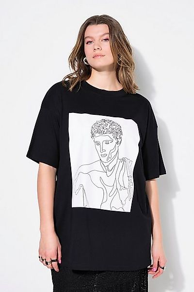 Studio Untold T-Shirt T-Shirt Oversize Shape Model-Scribbleprint günstig online kaufen