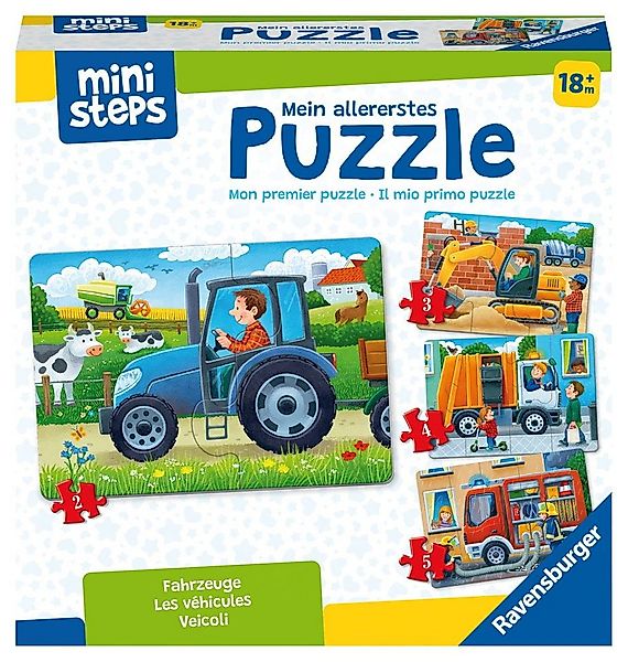 Ravensburger Puzzle ministeps Spielzeug Mein allererstes Fahrzeuge 04194, P günstig online kaufen