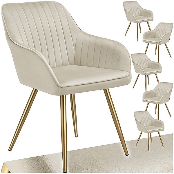 tectake Esszimmerstuhl Marilyn (Set., 6 St), günstig online kaufen