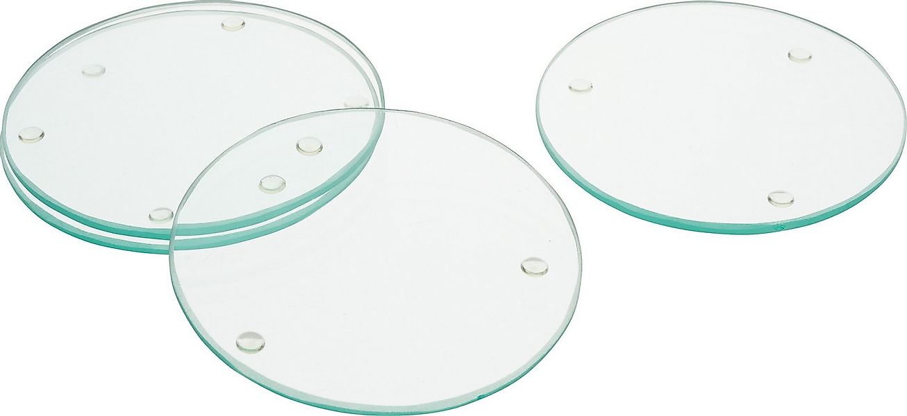 VBS Blumentopfuntersetzer Glasuntersetzer, 4 Stück günstig online kaufen