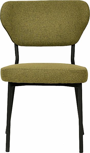 Essentials Stapelstuhl "Duko" () 1 Stk.mit Bezug – grün günstig online kaufen