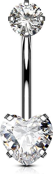 LuxusKollektion Bauchnabelpiercing Bauchnabelpiercing Titan 12mm 14G günstig online kaufen