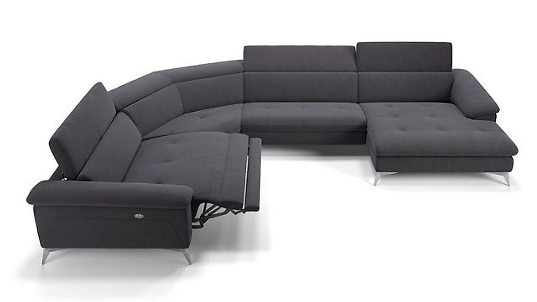 Sofanella Wohnlandschaft Stoff STELLA, Wohnlandschaft, Ecksofa, Sofalandsch günstig online kaufen