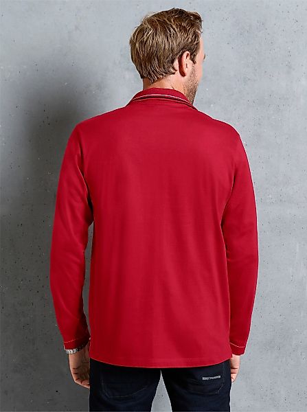 Classic Langarm-Poloshirt "Poloshirt", (1 tlg.) günstig online kaufen