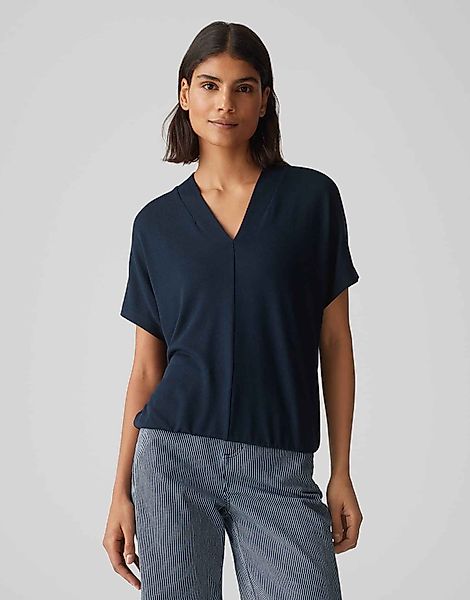 OPUS Kurzarmshirt SAGIE Regular in Feinstrick günstig online kaufen