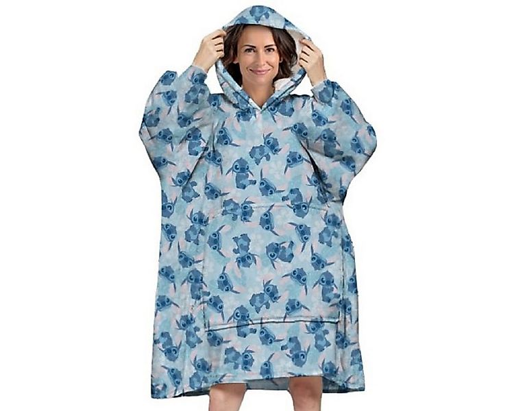 Überwurf Hoodie-Decke für Erwachsene – Kuscheliger Überwurf aus Coral Fleec günstig online kaufen