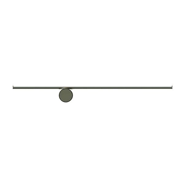 FLOS Coordinates Wall 1 LED-Wandlampe, argent moon günstig online kaufen