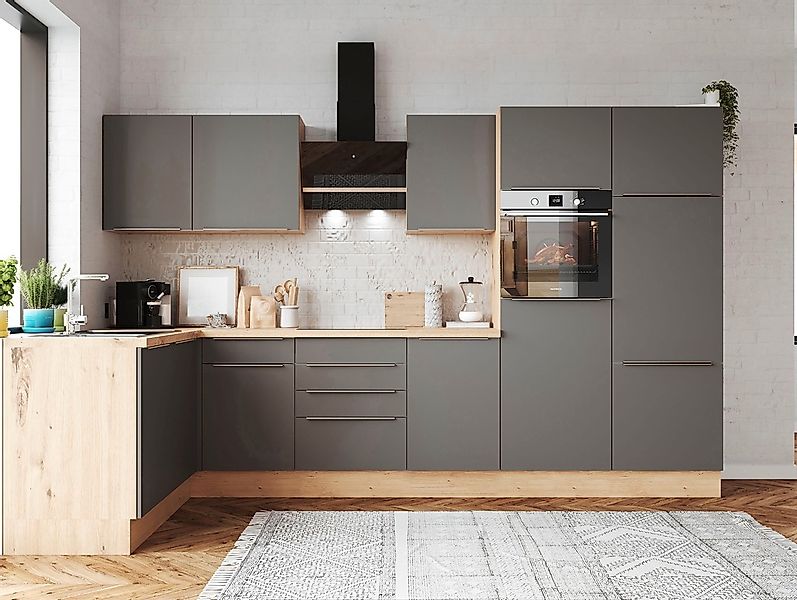 RESPEKTA Winkelküche "Safado aus der Serie Marleen", Breite 340 cm, hochwer günstig online kaufen