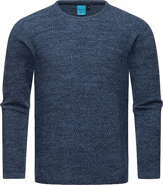 Ragwear Strickpullover "Knitson" stylischer Herren Sweatpullover mit Rippbü günstig online kaufen