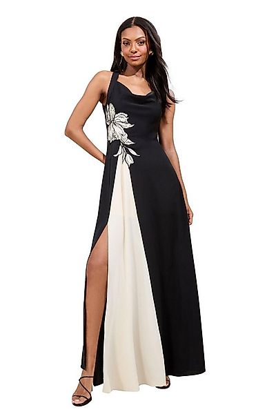 LIPSY Maxikleid Lipsy Maxikleid mit Blumenbesatz, Regular (1-tlg) günstig online kaufen