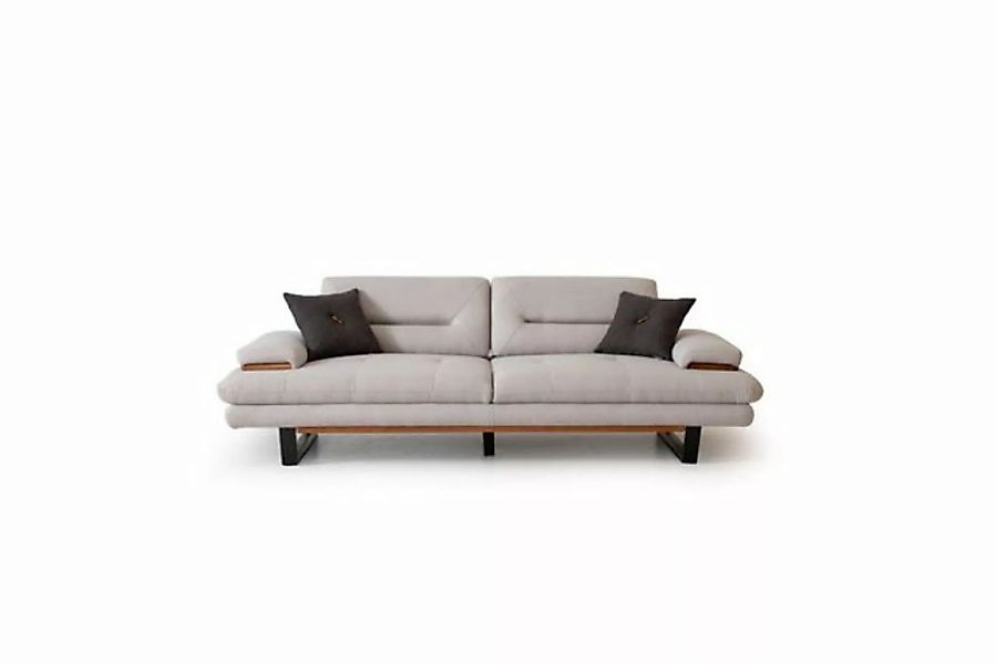 JVmoebel 3-Sitzer Luxus Sofa 3 Sitzer Möbel Wohnzimmer Designer 238cm Couch günstig online kaufen