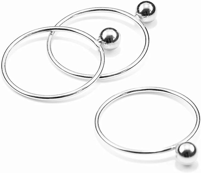 Ring Sphere, Silber 925, Sterlingsilber, Größe 50 - 56, Handmade In Germany günstig online kaufen