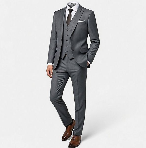 Keskin Collection Anzug 3-teilig Keskin Collection Anzug 3 teilig Schwarz G günstig online kaufen