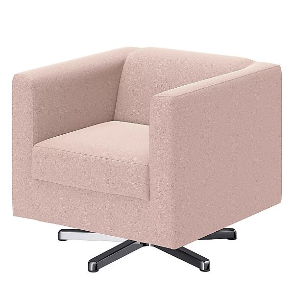 home24 loftscape Sessel Wilno XIV Mauve Flachgewebe 74x71x75 cm (BxHxT) günstig online kaufen