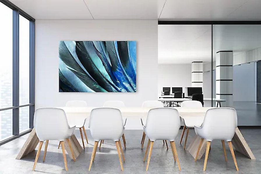 queence Leinwandbild »Feathers« Federn 1 Stk. tlg. mit sehr guten Schallabs günstig online kaufen