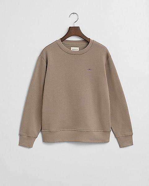 Gant Sweatshirt SHIELD C-NECK SWEAT Grafische GANT-Stickerei auf der Brust günstig online kaufen