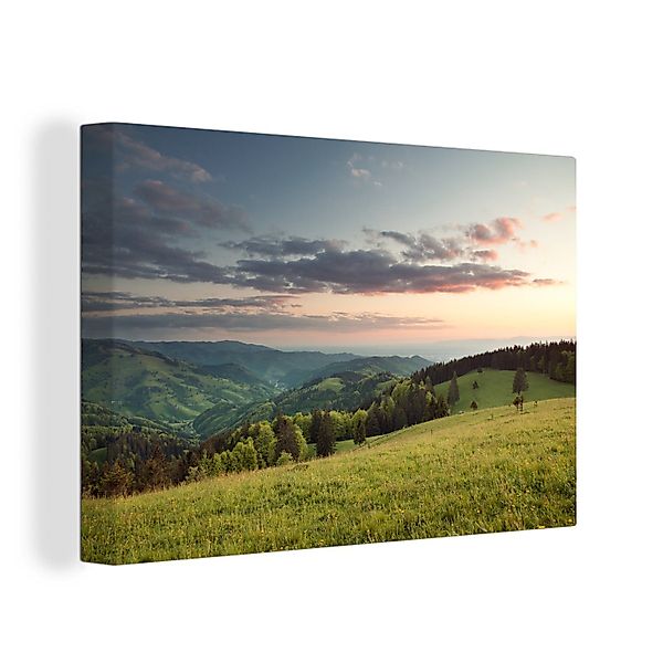 OneMillionCanvasses® Leinwandbild Blick auf den Schwarzwald günstig online kaufen