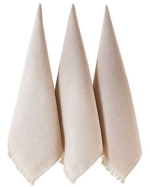 BOHORIA Geschirrtuch Premium 3er Set Collection - 100% Baumwolle, 3er Set günstig online kaufen
