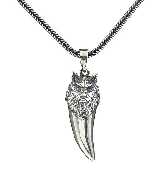 NAHLE Kette mit Anhänger Silber Wolf günstig online kaufen