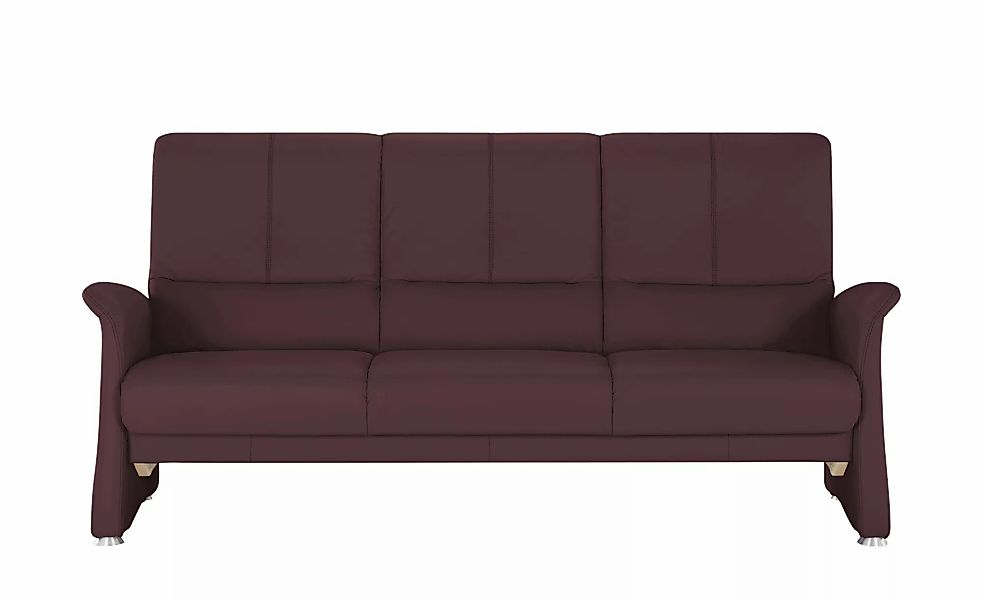 himolla Vorziehsofa aus Echtleder 6001 ¦ rot ¦ Maße (cm): B: 210 H: 102 T: günstig online kaufen