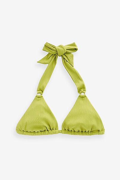 Next Triangel-Bikini-Top Geripptes Triangel-Bikinioberteil (1-St) günstig online kaufen