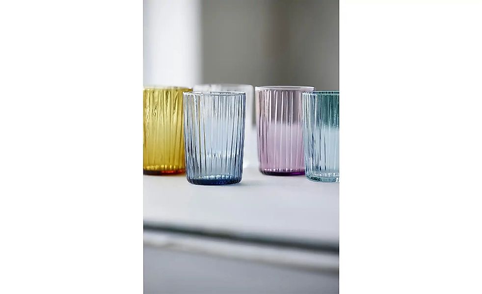 Bitz Gläserset  Kusintha ¦ rosa/pink ¦ Glas ¦ Maße (cm): H: 10,5  Ø: 14 Glä günstig online kaufen
