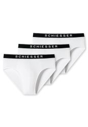 Schiesser Rioslip "95/5" 3er-Pack, mit sportlichem Webgummibund mit kontras günstig online kaufen
