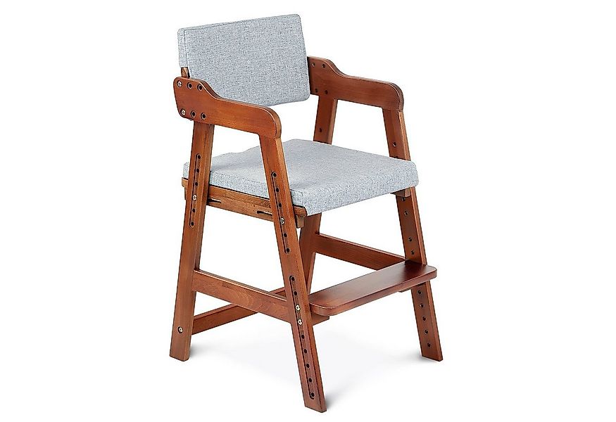 Ezebaby Holzstuhl Mitwachsender Holz Stuhl Kinderstuhl f. kinder ab 2 Jahre günstig online kaufen