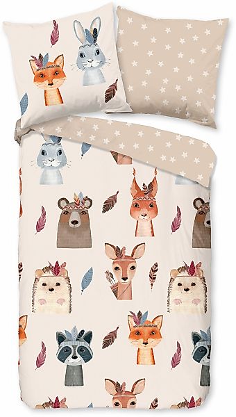 good morning Kinderbettwäsche »Rave«, Baumwolle, 135x200, Reißverschluss, W günstig online kaufen