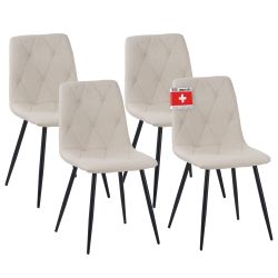 Albatros International Esszimmerstuhl Esszimmerstuhl DORA, 4er günstig online kaufen