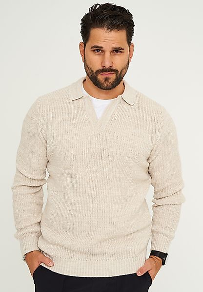 CARISMA Strickpullover CRALYTUS Herren Grobstrick Pulli günstig online kaufen
