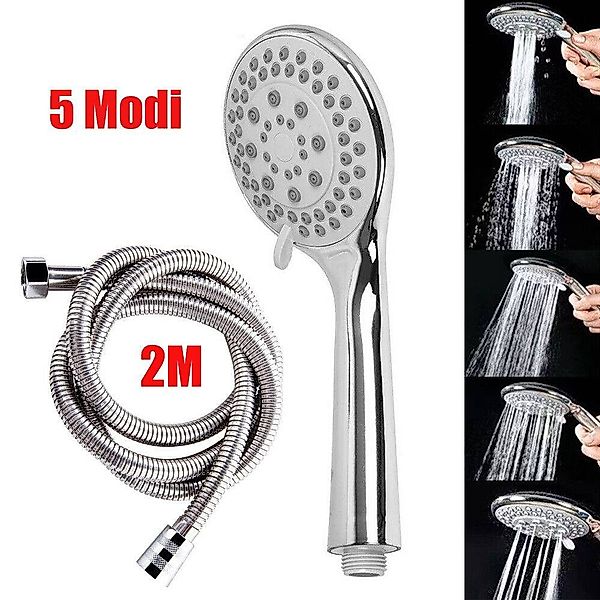 MC Star Handbrause Duschkopf, 5-Modell Handbrause günstig online kaufen